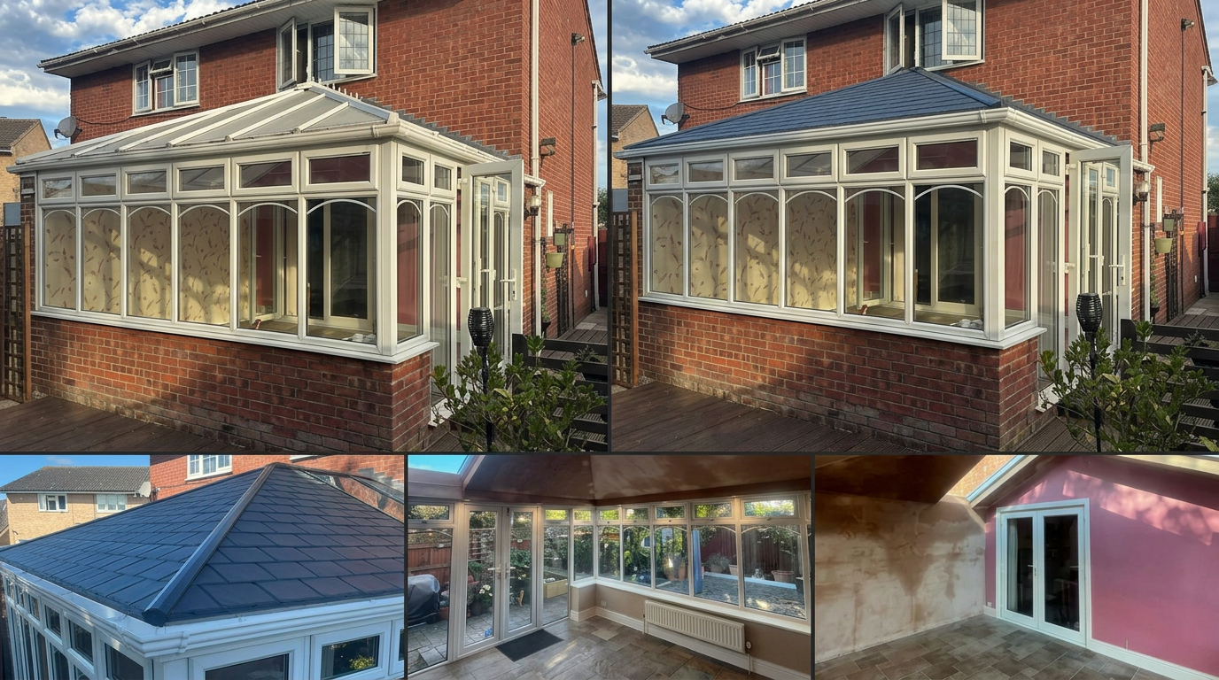 Before & After: Conservatory Roof Upgrade