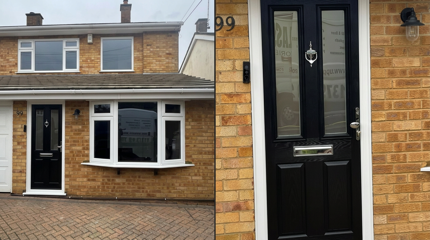 Energy-Efficient Windows & Composite Front Door